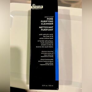 Dr. Brandt Pore Purifying Cleanser - Black and Blue Packaging